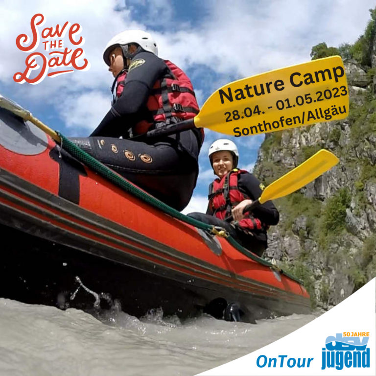 Save the date: Nature Camp vom 28.04. bis 01.05.2023