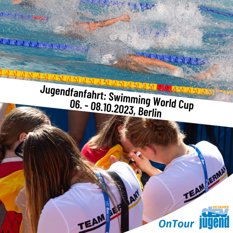 Jugendfanfahrt zum Swimming World Cup nach Berlin